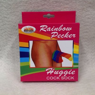 NOV SOCK RAINBOW PECKER