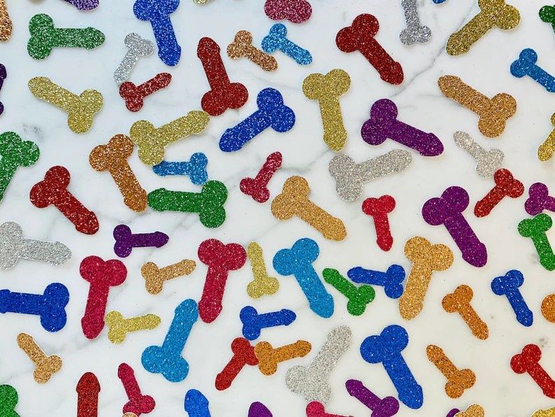 NOV CONFETTI GLITTERATI PECKERS