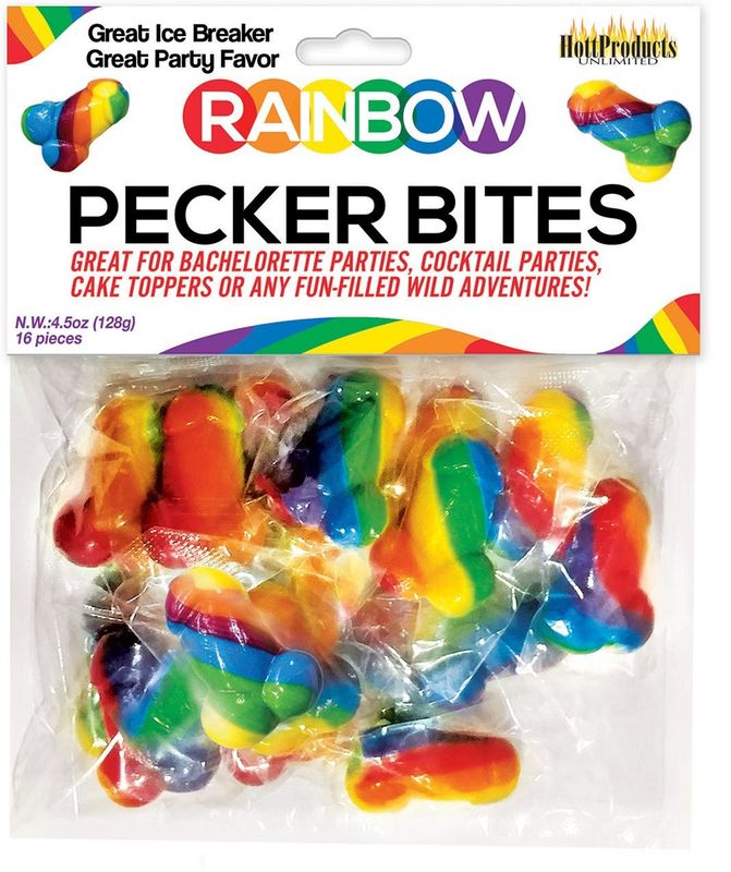 CANDY PECKER BITES RNBW