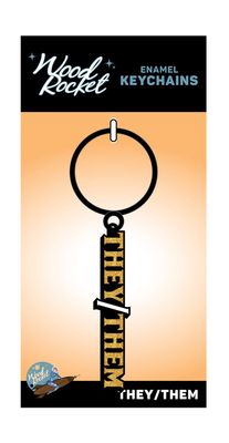 NOV KEYCHAIN THEY/THEM