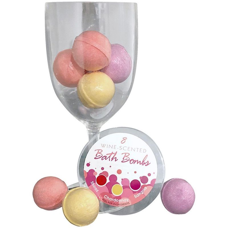 NOV BATH BOMBS WINE