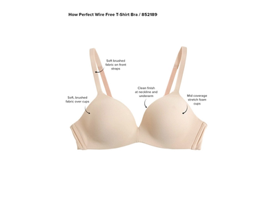 WACO 852189 HOW PERFECT WF MOLD BRA NN