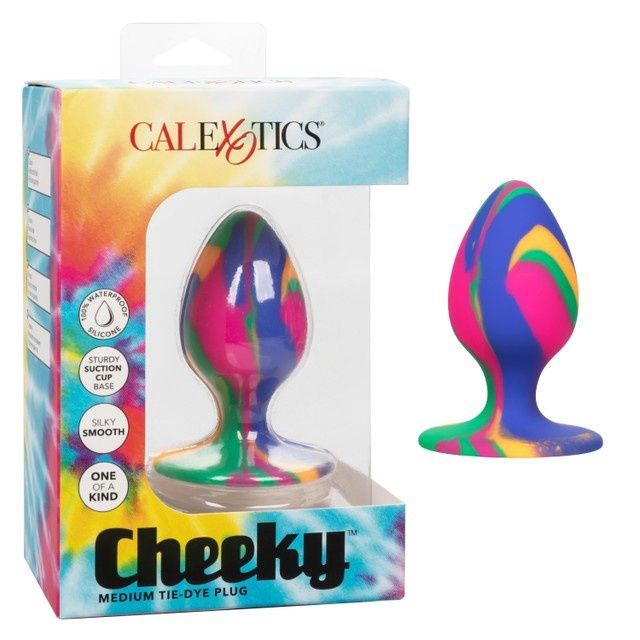 PLUG CHEEKY SWIRL TIEDYE