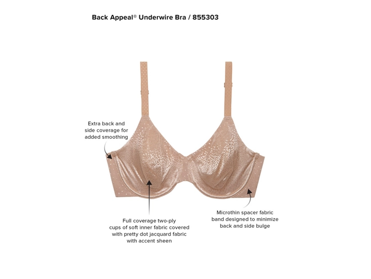 WACO 855303 BACK APPL UW SF BRA 253