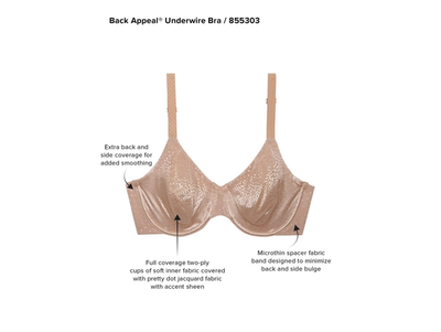 WACO 855303 BACK APPL UW SF BRA 253