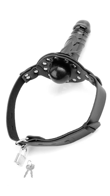 GAG BALL FFS DELUXE W DILDO