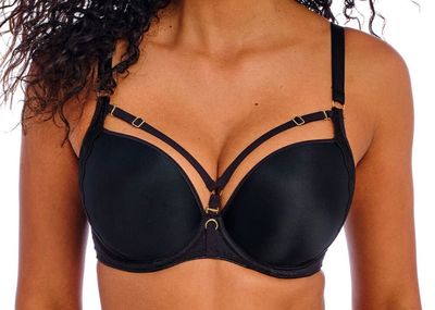 FREY 400131 TEMPTRESS UW MOLD PLNG BRA BLK