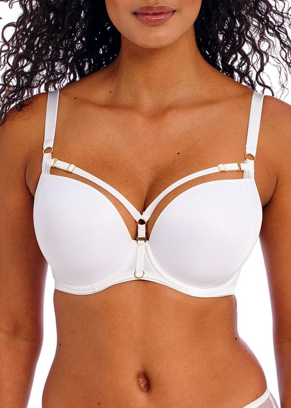 FREY 400131 TEMPTRESS UW MOLD PLNG BRA WHT