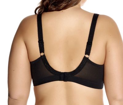 GODD GD6093 KEIRA WF SEAM BRA BLK