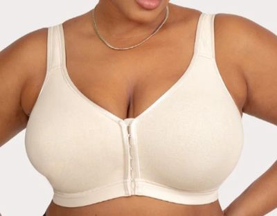 COUT 1416 WF COTTON FRONT BACK BRA NAT