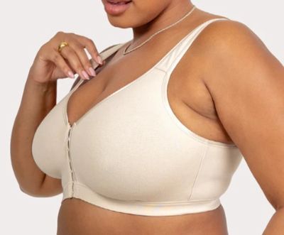 COUT 1416 WF COTTON FRONT BACK BRA NAT