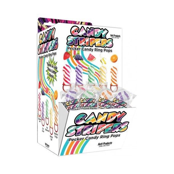NOV RING POP PECKER CANDY STRIP