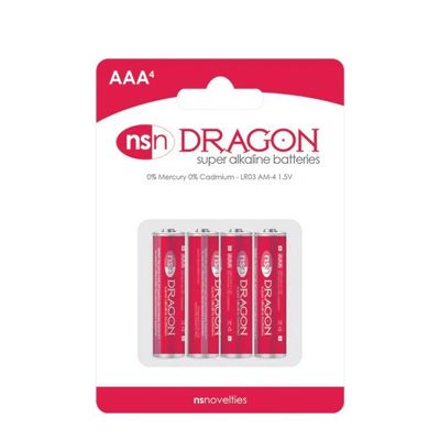 BATT AAA DRAGON 4PK