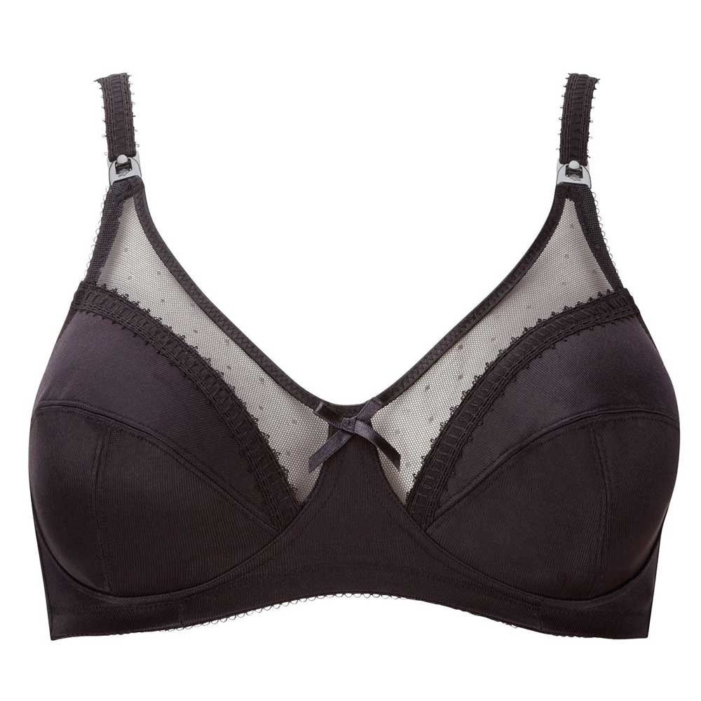sale NURSING ROYC 822 CHARLOTTE WF SEAM BRA BLK