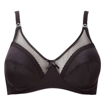 sale NURSING ROYC 822 CHARLOTTE WF SEAM BRA BLK