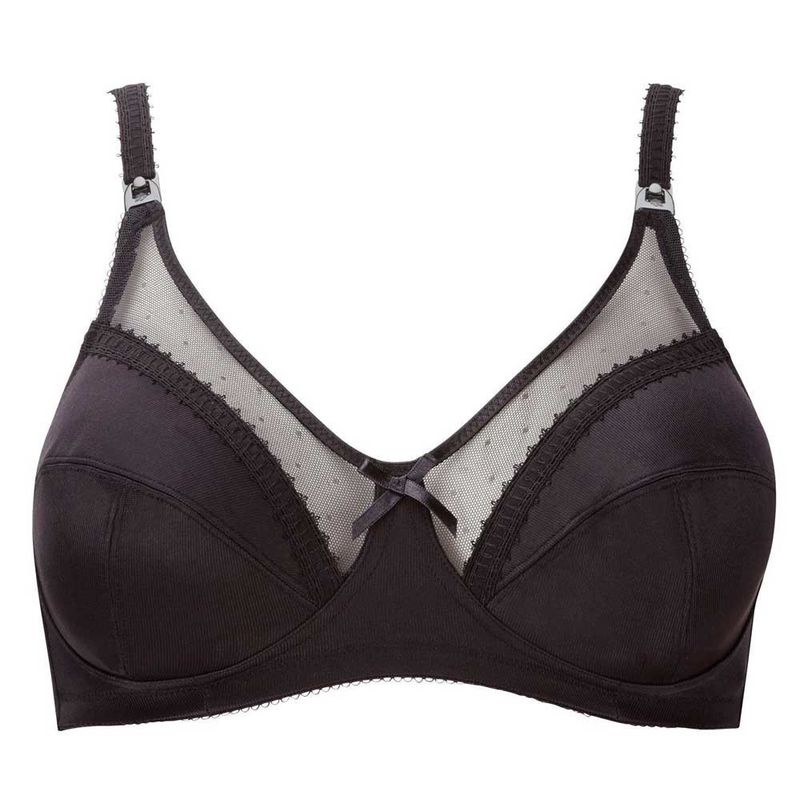 sale NURSING ROYC 822 CHARLOTTE WF SEAM BRA BLK