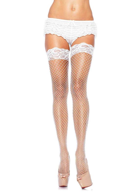 PKG THIGH HIS  LA 9201  IND NET LACE TOP