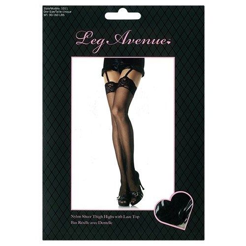 THIGH HIS LA 5-1011 SHEER LACE TOP