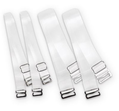 BRA STRAPS CLEAR