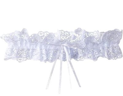 LEG GARTER 7476 WHITE