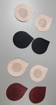 ADHESIVE NIPPLE COVERS 1X USE