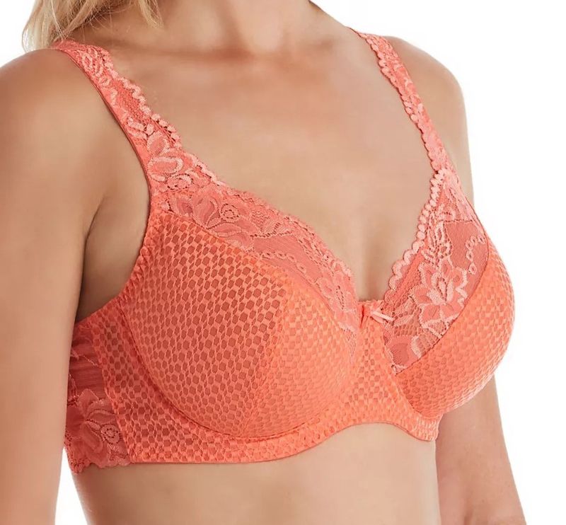 sale FFY B2761 SERENA UW SEAM BRA CORAL