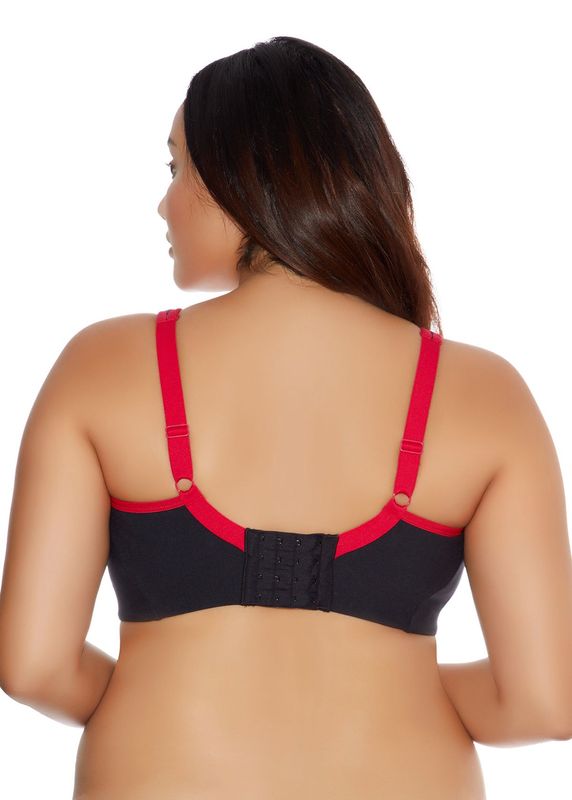 GODD GD6910 SPORT WF SEAM BRA BLK
