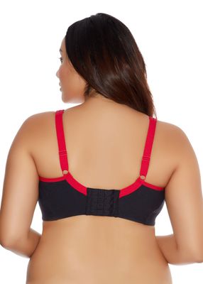 GODD GD6910 SPORT WF SEAM BRA BLK