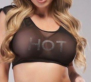TOP ALLURE CROP HOT