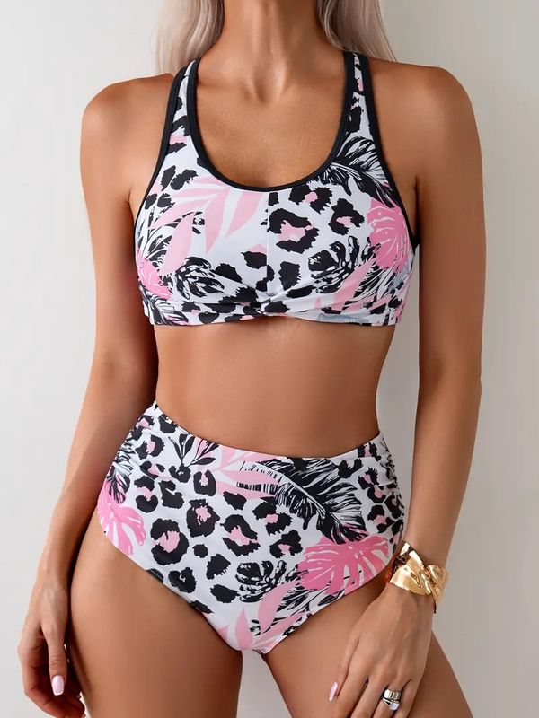 BIKI SET 24254 PK ANIM FLORAL