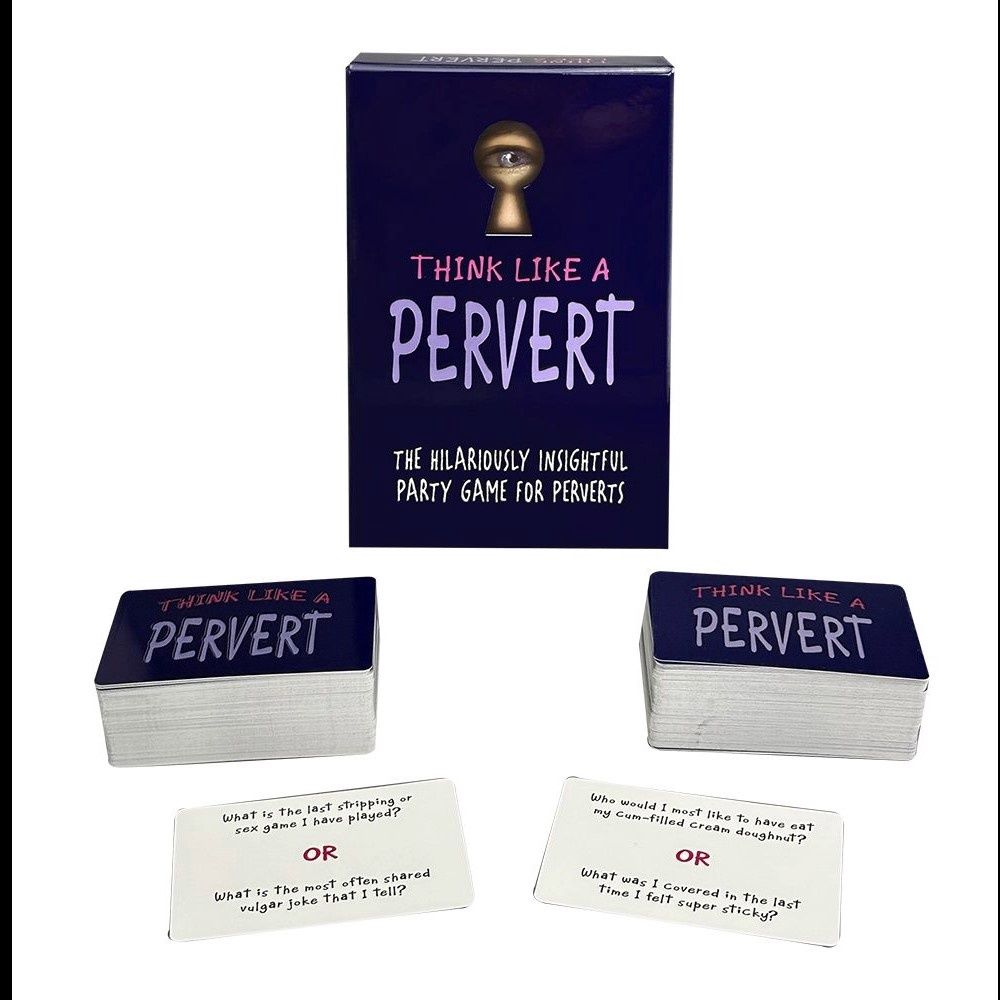 NOV GAME THINK LIKE A PERVERT