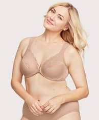 GLAM 1245 WNDRWRE UW FRONT BRA CAFE