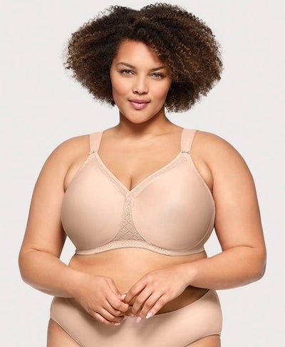 GLAM 1080 MAGICLIFT TSHIRT WF SF BRA CAFE