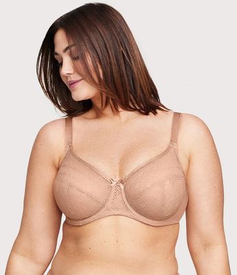 GLAM 9855 LACE WNDRWRE UW BRA CAP