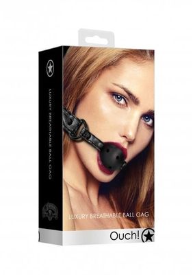 GAG OUCH BREATHABLE BALL  BLACK