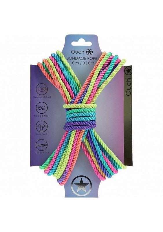 ROPE OUCH BONDAGE MULTI BRIGHT