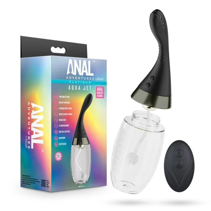 DOUCHE  ANAL ADVNTR AQUA JET PLATINUM