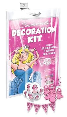 PARTY DECOR KIT BACHELORETTE