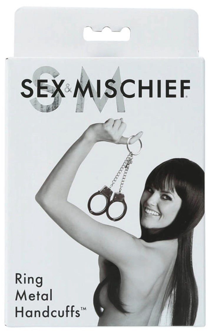 CUFFS SS METAL SEX AND MISCHIEF