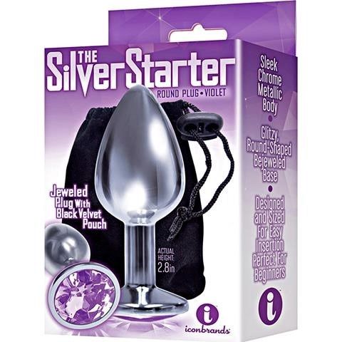 PLUG SILVER STARTER VIOLET