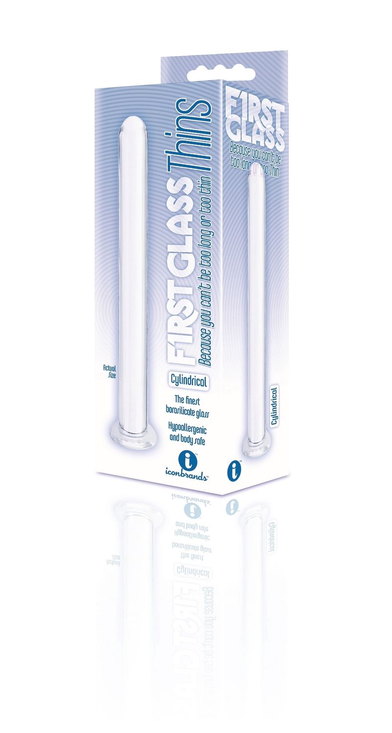 GLASS THINS  FIRST GLASS CLYNDRICAL