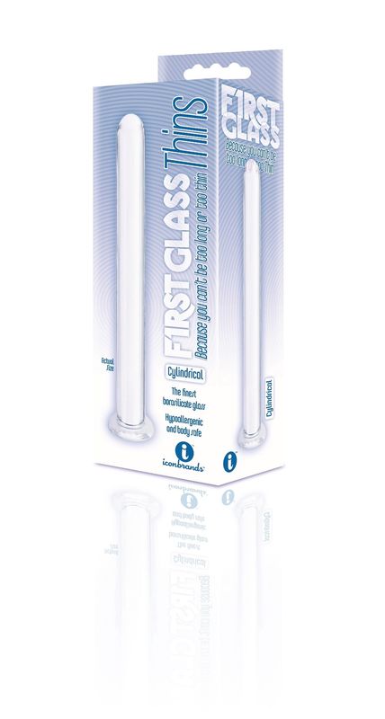 GLASS THINS  FIRST GLASS CLYNDRICAL
