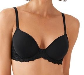 WACO 853117 LA FEMME UW MOLD BRA BK
