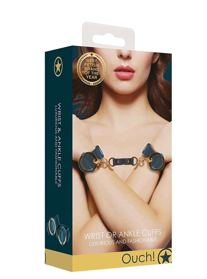 CUFFS  OUCH HALO WRIST ANKLE GRN