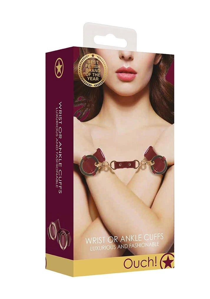 CUFFS OUCH HALO WRIST ANKLE BUR