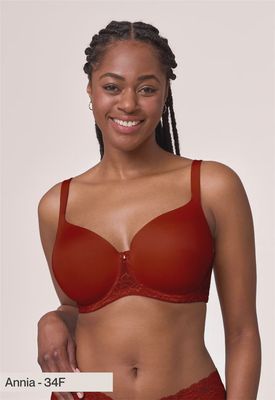 MONT 9320 PURE PLUS UW MOLD BRA CHILI