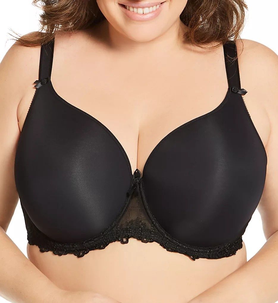 FFY B1812 ELISE UW MOLD BRA BLACK, Band Size: 46, Cup Size: C (US)