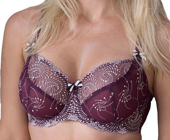 FFY B2271 NICOLE UW SEAM BRA BLOSSOM LILAC, Band Size: 34, Cup Size: C (US)