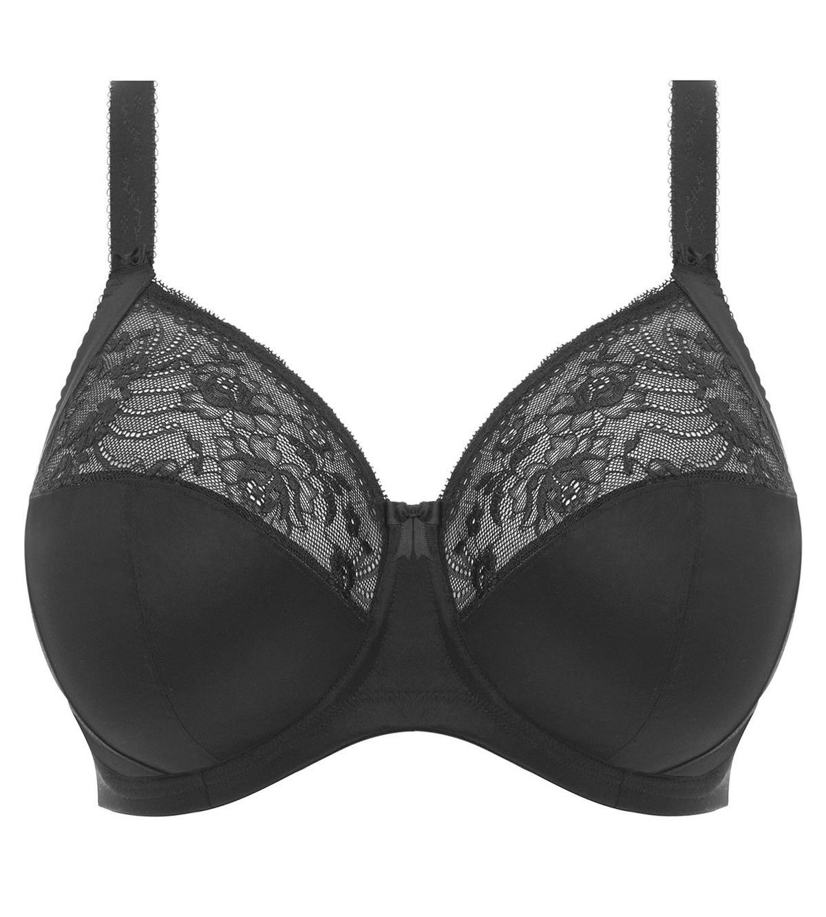 ELOM EL4111 MORGAN UW SEAM BRA BLK, Band Size: 40, Cup Size: I/G (US/UK)