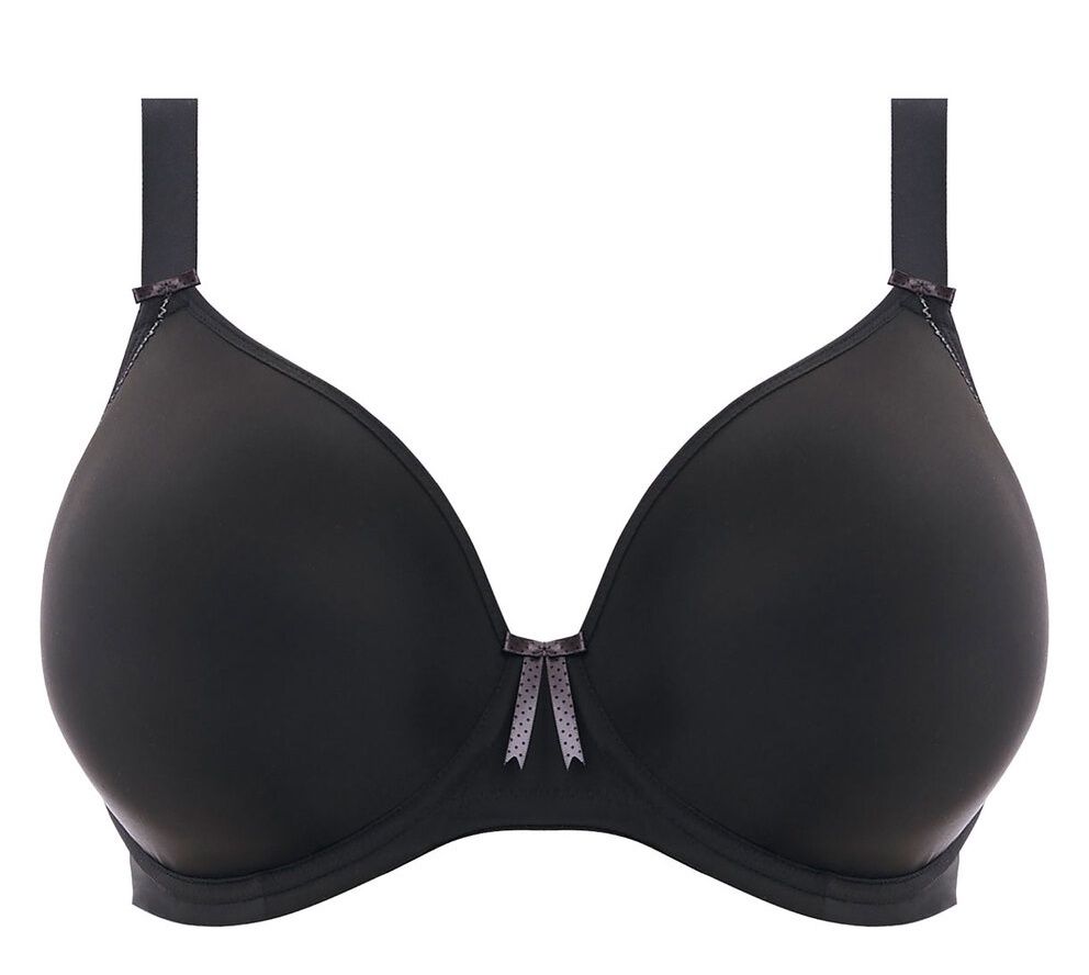 sale ELOM EL8722 BIJOU UW MOLD BRA BLK, Band Size: 34, Cup Size: J/GG (US/UK)